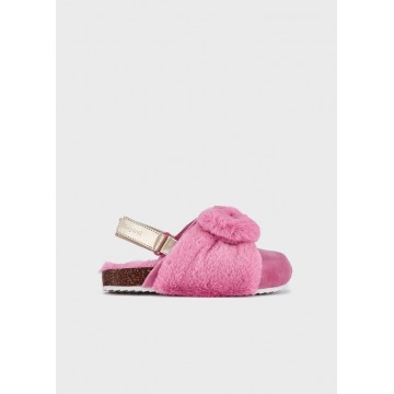 Mayoral Παπούτσι Φιόγκος Γούνα Mini Κορίτσι Φούξια