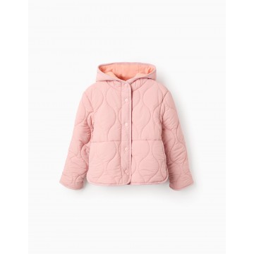 Zippy Μπουφάν Καπιτονέ Mini Κορίτσι Ροζ