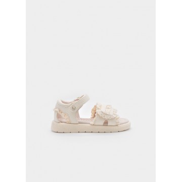Mayoral Σανδάλια Peplum Baby Κορίτσι Εκρού