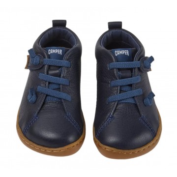 Camper "Twins" Δερμάτινα Μποτάκια Baby Αγόρι Μπλε