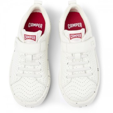 Camper "Runner Four Kids" Sneakers Δέρμα Mini Αγόρι Λευκό