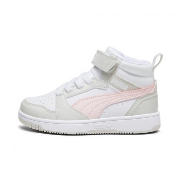 Puma Rebound V6 Mid AC+PS Girl White-Frosty Pink